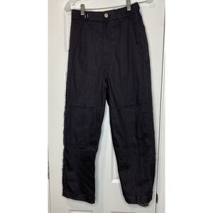 Ader Error Men's Destroyed 2021‎ Dress Pants Black Size A1 Small